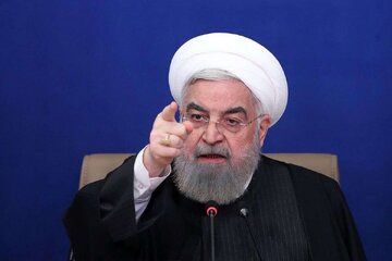 واکنش حسن روحانی به حملات اسرائیل به ایران: این لحظات، آزمونی است که صبر و بصیرت را میطلبد/ این ملت از هر فتنهای قویتر بیرون خواهد آمد واکنش حسن روحانی به حملات اسرائیل به ایران: این لحظات، آزمونی است که صبر و بصیرت را میطلبد/ این ملت از هر فتنهای قویتر بیرون خواهد آمد