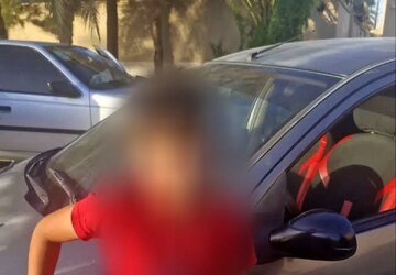 رانندگی کودک ۱۲ ساله با پژو ۲۰۶ در این شهر رانندگی کودک ۱۲ ساله با پژو ۲۰۶ در این شهر