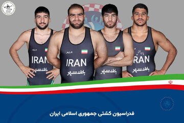 ۳ مدال کشتی فرنگی ایران در ۴ وزن نخست قهرمانی جهان