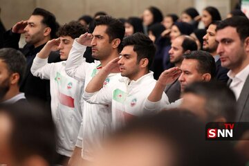 پیام جامعه ورزش ایران به رهبر انقلاب: سربازان ایران در جنگ نرم خواهیم بود پیام جامعه ورزش ایران به رهبر انقلاب: سربازان ایران در جنگ نرم خواهیم بود