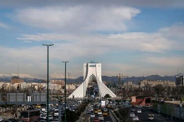 وضعیت بارش باران در تهران اعلام شد وضعیت بارش باران در تهران اعلام شد