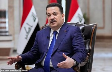 السودانی: باید با ایران با احترام برخورد شود / بخشی از مشاوران نظامی آمریکایی در پایگاه عینالأسد میمانند؛روابط ما با آمریکا باید بر شراکت واقعی باشد السودانی: باید با ایران با احترام برخورد شود / بخشی از مشاوران نظامی آمریکایی در پایگاه عینالأسد میمانند؛روابط ما با آمریکا باید بر شراکت واقعی باشد